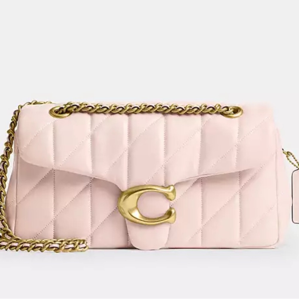 🩷 Brand New with Tags: Coach Tabby Bag with Pillow Quilting in Blush! Sold out!
